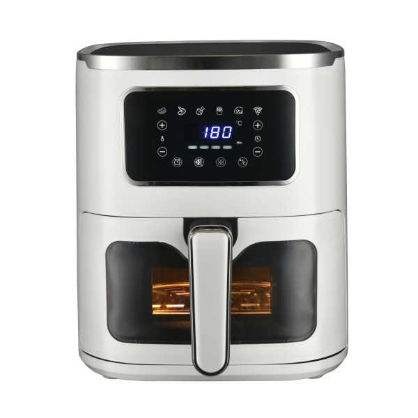 Freidora s/aceit dig. 5.0 l c/ven blanca