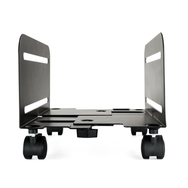Tooq soporte para cpu de suelo con ruedas negro