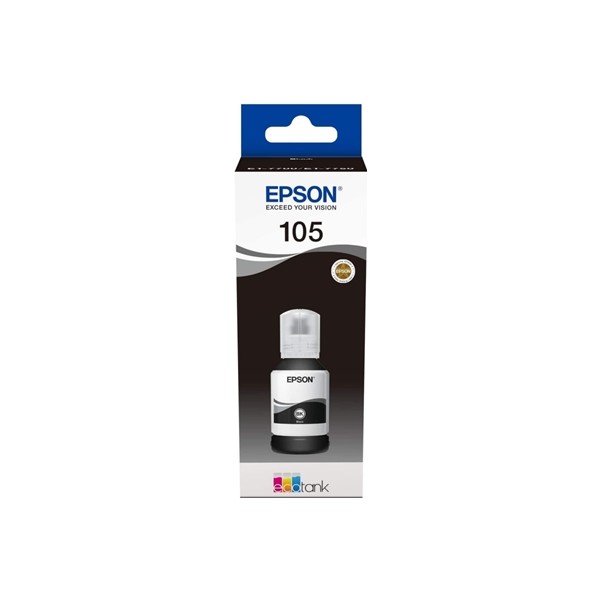 Epson botella tinta ecotank 105 negro